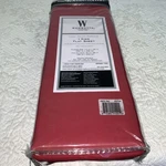 Wamsutta 100% Egyptian Cotton Cool Touch Percale King Flat Sheet Red 350TC. Fixed Price $91.22.