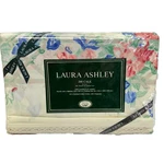 Laura Ashley Single Queen Size Flat Bed Sheet Quilted Floral 60 X 80 Vintage. Fixed Price $62.95.