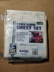 Barjan Rock River Piece Sleeper Sheet Set 53" X 80" Trucker. Fixed Price $19.99.