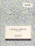 Laura Ashley King Sheet Set Emogene Heather Floral 4PC Periwinkle Lilac Purple. Fixed Price $77.39.