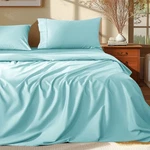 Shilucheng 100% Egyptian Cotton Queen Size Sheets Set - 1000 Thread COUNT，. Fixed Price $100.17.