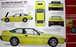 Lotus Elite Picture Brochure Pamphlet Out Of Print Detail Sheet. Fixed Price $6.99.