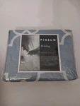 Pinzon 300 Thread Count Lattice Duvet Cover Set - Full/queen Egyptian Cotton New. Fixed Price $35.99.