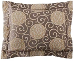 Sferra Tarsia King Pillow Sham Slate Egyptian Cotton Sateen Jacquard Italy New. Fixed Price $58.90.