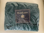 Ralph Lauren The Polo Sheet Green Full Fitted 250 Thread 100% Pima Cotton. Fixed Price $74.99.