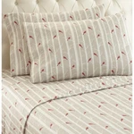 Shavel Home Products Micro Flannel Printed Sheet Set Cardinals. Fixed Price $40.00.