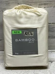 Luxury Bamboo King Bed Sheet Set 4PC Antimicrobial Ivory Becky Cameron New. Fixed Price $73.90.