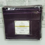 Cosy House 1500 Series Purple Twin Sheet Set Hypoallergenic Anti-microbial. Fixed Price $39.99.