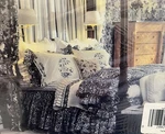 1990 Nip Ralph Lauren 100% Cotton Jonquil Twin Flat Sheets (2) Blue & White. Fixed Price $89.95.