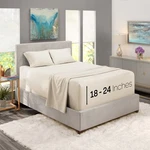 Nestl Size Sheet Set, 4 Piece Extra Deep Pocket Queen, 02 - Off White. Fixed Price $45.99.