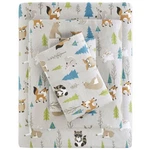 True North By Sleep Philosophy Cozy Flannel Warm 100 Cotton Sheet - Novelty P.... Fixed Price $48.69.