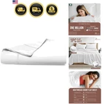 Cotton Flat Sheet Twin Xl Breathable 400 Thread Count Comfortable White. Fixed Price $82.59.