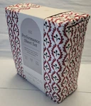Threshold Performance Full Sheet Set Holiday Woodblock Leaf 400 Thread Bedding. Fixed Price $34.99.