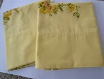 Vintage Standard Pillow Cases (2) By Fashion Manor-percale Penn-prest. Fixed Price $8.40.