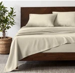 Bare Home Linen Sheet Set Ultra-soft Luxury Natural Twin. Fixed Price $109.99.