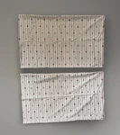 Pair Of Ralph Lauren Landon University Skull & Crossbones Red/white Pillowcases. Fixed Price $51.00.
