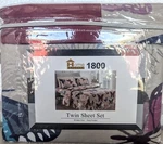 1800 Series American Home Collection Ultra Soft 4-PIECE Bed Sheet Set. Fixed Price $25.99.