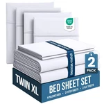 Utopia Bedding Twin Xl Pack Of 2 Sets Perfect For Spa,.... Fixed Price $64.02.