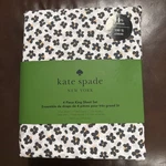 New Kate Spade York 4 Piece King Sheet Set Floral Leopard 100% Cotton. Fixed Price $73.75.