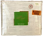 Kate Spade New York Skinny Stripe Twin Xl 3 Pc Sheet Set Navy Blue Extra Long. Fixed Price $58.00.