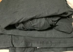 Room Essentials Sheet Jersey Set, Twin, Black No Pillowcases. Fixed Price $25.60.