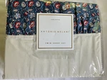 Antonio Melani Twin Sheet Set Liberty Forest Road New 100% Cotton. Fixed Price $49.99.