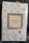 New Florentine Collection 2 Standard Pillowcases White Beige Cherry Blossoms. Fixed Price $5.99.