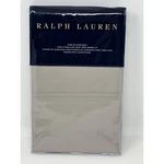 Ralph Lauren Rl 464 King Pair Pillowcases "pale Flannel" Cotton Percale Set Of 2. Fixed Price $96.41.