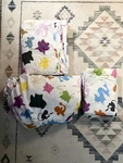 Pokemon Colorful Silhouettes Full Flat Sheet/fitted Two Pillow Cases. Fixed Price $15.00.