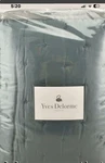 Yves Delorme Paris Triomphe Cotton King Quilted Coverlet Fjord 2 Shams. Fixed Price $350.00.
