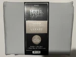 Hotel Style 1000 Thread Cotton Luxury Sheet Set King Platinum Silver New. Fixed Price $54.99.