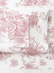 Melange Home M?lange Mauve Toile Cal King Sheet Set. Fixed Price $132.81.