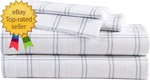 Flannel Sheets Queen Size Wrinkle Resistant Cotton Touchably Soft All Season. Fixed Price $60.99.