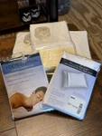 Vtg Jc Penney Fitted Flat Sheet, 2 Standard Pillow Cases & Savers, New.. Fixed Price $37.49.