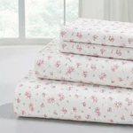 Microfiber Bed Sheets Twin Silky Soft Wrinkle Free Deep Pockets Ivory Modern. Fixed Price $35.99.