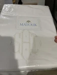 $1076 Matouk Italy New 1000TC Gatsby Queen Flat Sheet White GIZA-87 Mono. Fixed Price $499.00.