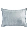 Hudson Park Collection Faded Geometric Standard Sham Slate - Nwt $130. Fixed Price $22.95.
