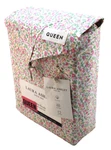 Laura Ashley Queen Size Emogene Floral Pink / Green Cotton Percale Sheet Set. Fixed Price $79.99.
