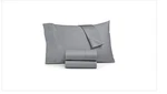 Sunham Ashford Solid 1500 Thread Count 4 Pc. Sheet Set, Queen - Dark Grey. Fixed Price $188.99.