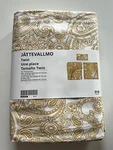 New Ikea Jattevallmo Twin Sheet Set Yellow White Paisley 805.497.45. Fixed Price $28.63.