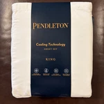 Pendleton Marshmallow Cooling Sheet Set King Ivory New. Fixed Price $78.80.