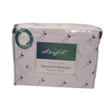 Drift Collection Print Tollesson Navy Queen Sheet Set 4 Piece Soft Polyester. Fixed Price $24.99.