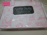New Cynthia Rowley Twin Sheet Set Princess And The Frog Castle, Crown Pink. Fixed Price $35.98.