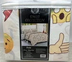 Emoji Collection 3 Piece Twin Sheet Set Wrinkle Free 5TH Ave Kids Bedroom. Fixed Price $22.45.