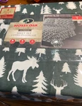 Nwt Mossy Oak Twinsize 4PIECE Sheet Set Deer, Moose And Pine Trees. Fixed Price $59.91.