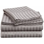 Pct Fine Linens 1000 Thread Count Egyptian Cotton Sheets Dobby Stripe Full Gray. Fixed Price $51.95.