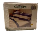 Nos Country Inn By Stevens Flannel Full Bed Sheet Set Edgartown Ii. Fixed Price $39.99.