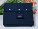 Rl Ralph Lauren King Flat Bed Sheet Navy Blue Organic Cotton Sateen 624TC. Fixed Price $119.00.