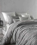 New Dkny Donna Karan Loft Stripe Twin Duvet Cover Gray + 1 Standard Sham!!. Fixed Price $79.20.