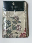 New *ralph Lauren Sateen *standard Pillowcases Villandry Floral Shabby Cream. Fixed Price $99.95.